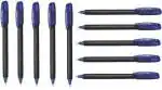 Pentel EnerGel 0.7MM Roller Gel Pen | Quick Dry Ink For Smudge-Free Writing | Lightweight Gel Pen For Smooth Writing Experience | Blue, Pack of 10 (BL417)