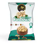 The Nut Flavour Whole Cashew Nuts W320 Raw and Natural 1KG, (Pouch Pack of 1)