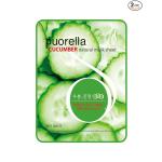 Puorella Cucumber Natural Face Mask Sheet (Pack of 2)