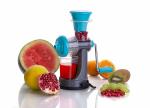 BUSA Mini Juicer Machine, Juice Maker Machine for Home, Deluxe Fruit & Vegetable Manual Juicer with Steel Handle - Multicolor (Mini Juicer Pro)