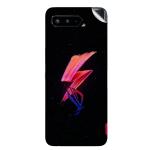 GADGETSWRAP Printed Vinyl Skin Sticker for Asus Rog Phone 5 - Lightning Logo