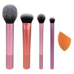 VIVICARE Artist Essentials Complete Face Makeup Brush Set for Makeup Artist Inspired Looks, 5 Count (Pack of 1)