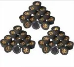 Om Phool Batti Loban Dhoop Cups for Pooja I Natural Pure Guggul Dhoop Cup (Pack of 36)