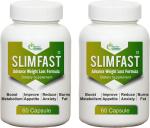 Prirupam Slim Fast Capsules Weight Loss Supplement, Natural 120 Caps (Pack of 2)