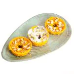 Jaiccha Ghasitaram Gifts Holi Sweets-Mini Ghevar (Pack of 6)-130 gms