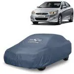 Kingsway Dustproof Car Body Cover for Hyundai Verna 2011 - 2016 Model, Color : Grey Matty