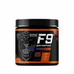 Muscle Asylum F9 Pre-Workout 25 Servings, 200gm (Orange)
