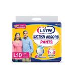Lifree Ultimate Comfort and Convenience: Adult Diapers 10 Count Pck of 1