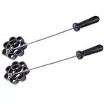 ELATEGIVERS Rose Cookie Mould ( Pack of 2 )