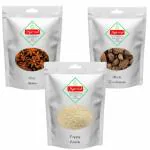 Marwar Combo Pack of Star Anise + Poppy Seeds + Black Cardamom | 50 Gms Each | Pack of 3