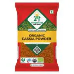 24 Mantra Organic 3kg Cassia Powder/Dalchini Powder/Cinnamon powder- 100gms | Pack of 30 | 100% Organic | Chemical Free & Pesticides Free | Unadulterated