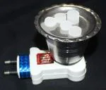 Ascend Technology Kapoor Dani Steel Kapoor Dani Stand for Dhup Incense Burner (Silver)