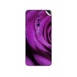 GADGETSWRAP Printed Vinyl Skin Sticker for Oneplus 7 Pro - Flowers Purple