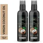 Desi Crew Virgin Coconut Oil for Hair, Skin and Body 100 ml Each (pack of 2)