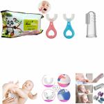 BBYARAJ BBYARAJ Soft Cleansing Baby Wipes with Aloe Vera, Vitamin E 80 sheets with U shape and a finger toothbrush for kids