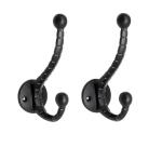 Shoptry Metal Wall Hook Hanging Plant Bracket Decorative Straight Plant Hanger For Pot Bird Feeder, Planters, Lantern, Macrame, Wind Chimes Outdoor And Indoor