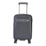 National Geographic Unisex Black Aerodrome Cabin Trolley Suitcase