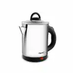 Pigeon Quartz 1.7L 1500 Watts Electric Kettle with Stainless Steel Body, Black
