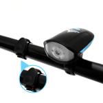 Ultra Bright Bike Lights Set with Horn, Bicycle Front Headlight,USB Rechargeable LED Front Light