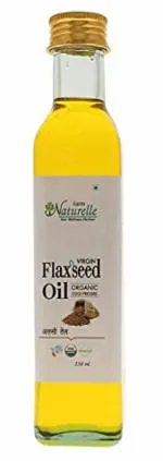 Farm Naturelle (Farm Natural Produce) Pure Organic Flax Seed Oil (Hindi Alsi Oil) 250 ml