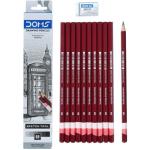 Doms Drawing Pencils 6B Pack of 80