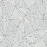 ORNER 3D Geometric Lines Wallpaper| For Living Room, Bedroom, Offices| (56 Sq Ft.1 Roll) Cartier_ALC230