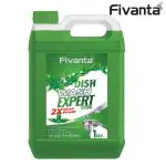 Fivanta Long-Lasting Refreshing For All Utensils Dishwashing Liquid Gel 1L (Neem)