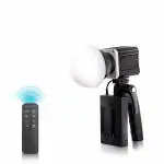 DIGITEK DCL 60WBC 60W Bi Color Handheld Continuous LED Light with Diffuser & Remote, 9 Special Effect Modes, AC/DC Power - 2800K-6800K, Color Temp Control, 96 CRI, 7800 Lumen, Ideal for Shooting