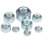 RELY (Pcs-25) M4 Self Clinching nut Rivet Nut Round Head Steel Metal Sheet Mounting Hardware Fastener