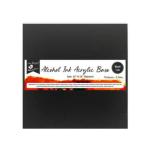 Little Birdie White Acrylic Black 3.7Mm Thickness 12Inch X 12Inch For Art And Craftwork