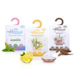 Cycle Karpure Camphor Sachet Combo Oudh, Citrus & Pure Camphor Fragrance | Air Freshener for Cars, Wardrobes, Bookshelves, Homes & Offices | Lasts up to 30 Days | Pack of 3 | 30 gm per pack