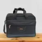 Goldline 40L Large Utility Tool Bag/Messenger Bag with Heavy Duty Pockets(42x30x31cm,Black)