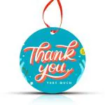 Zyozique Thank You Cards for Birthday, Return Gifts, Small Business, Professional Use, Packaging Material, (Pack of 56)