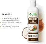 Edith Naturals Cold Pressed Extra Virgin Coconut Oil For Skin &Amp; Hai Hair Oil (200 Ml)