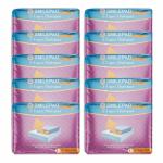 SMILE PAD 5 Layers Disposable Underpad for Adult & Baby | Large 60 X 90 Size | 5 Layers Protection for Quick Absorption | Pack of 10 (100 Pads)