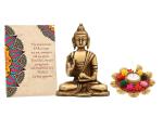 CraftVatika Multicolor Diwali Gift Items Combo Set 8.89 x 6.35 cm (Pack of 3)