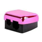 TRITON Kajal Eyeliner Eyebrow Pencil Dual Sharpener, Twin Hole Cosmetic Cutter for Salon n Home
