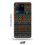 Tweakymod Printed Aztec Back Cover For Vivo IQOO Neo 6