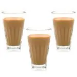 HINTOSS Tea Glasses Set of 2 | Cutting Chai Glasses Set of 2 Transparent, Tapri Chai Glass Set | Tea Glass Set (125 ml, Pack of 2)