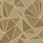 ORNER 3D Geometric Lines Wallpaper| For Living Room, Bedroom, Offices| (56 Sq Ft.1 Roll) Cartier_ALC228