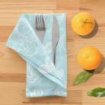 Artzfolio Multicolour Velvet Table Napkin 41.0 Centimeter 41.0 Centimeter Azkit16478972Nap_Tb_L_01-S6_Vl