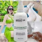 Forecast Korean-Dr.milk whitening skin cream With White Body Bath Helps Whiten Skin (300 ml)