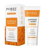 SAFFRON & HONEY FACE WASH - With Hydrolyzed Honey, Indian Saffron & Milk Proteins - 100 G