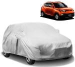 CARNEST Car Cover For Mahindra Kuv100 (With Mirror Pockets) (Silver)
