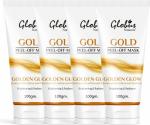 Globus Naturals Gold Peel Off Mask Enriched With Vitamin-E, For Golden Glow And Radiance (Pack Of 4, 100 G)