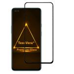 TexoVera Screen Guard For Realme X50 Pro 5G Edge To Edge Tempered Glass (Black)