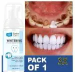 Grashva Organic mousse toothpaste Remove Tartar Remove Bright Teeth Whitening Liquid Teeth Whitening Liquid (60 ml)