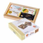 Bhagats Heera Sweets Kesar Badam Halwa and 4 In 1 Son Roll with Almonds and Pistachio Garnished Almond Flavour Preservative Free 1000 g