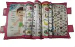 BHVMEY Pink Pre Educational Learning Pillow Book for Kids (1 year)