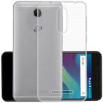 Casotec Soft TPU Back Case Cover for Panasonic Eluga Pulse - Clear